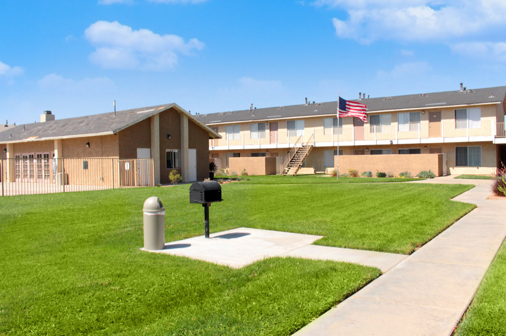 This image is the visual representation of Exteriors 19 in Hesperia Regency Apartments.