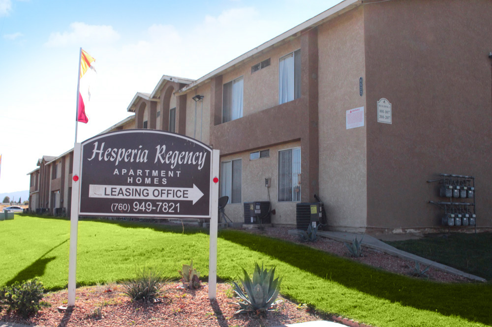 Take a tour today and view Exteriors 9 for yourself at the Hesperia Regency Apartments