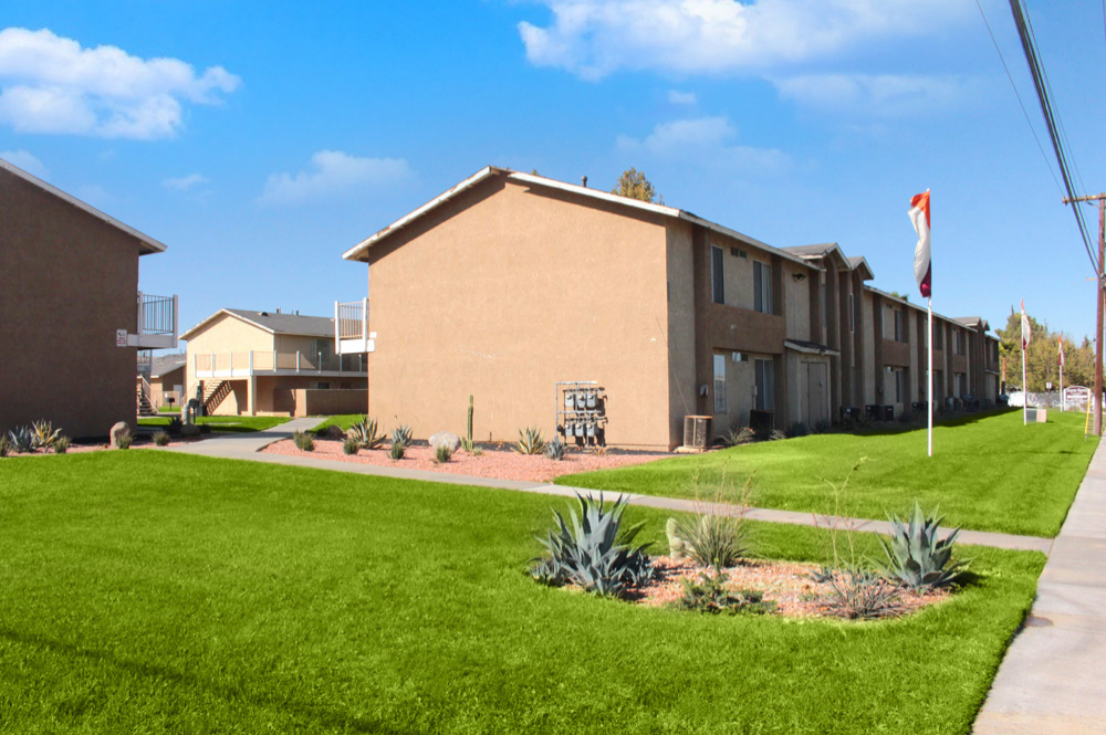 This Exteriors 6 photo can be viewed in person at the Hesperia Regency Apartments, so make a reservation and stop in today.