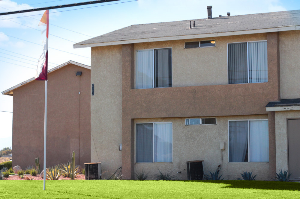This image is the visual representation of Exteriors 3 in Hesperia Regency Apartments.